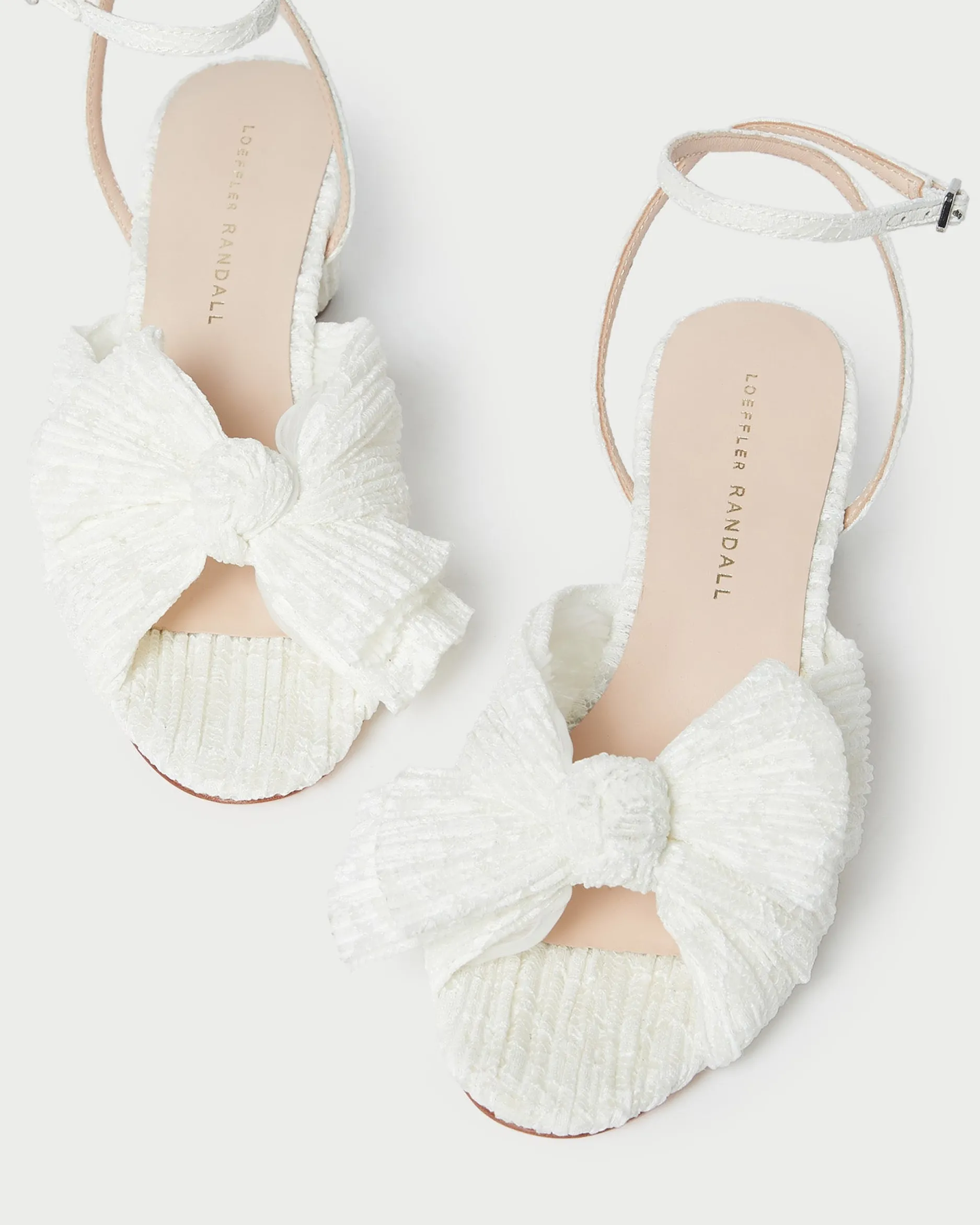 Loeffler Randall Dahlia Pleated Bow Heel