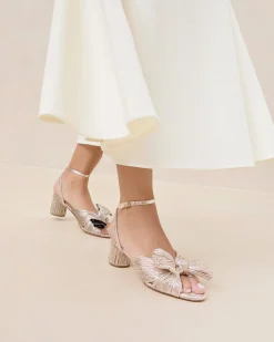 Loeffler Randall Dahlia Pleated Bow Heel