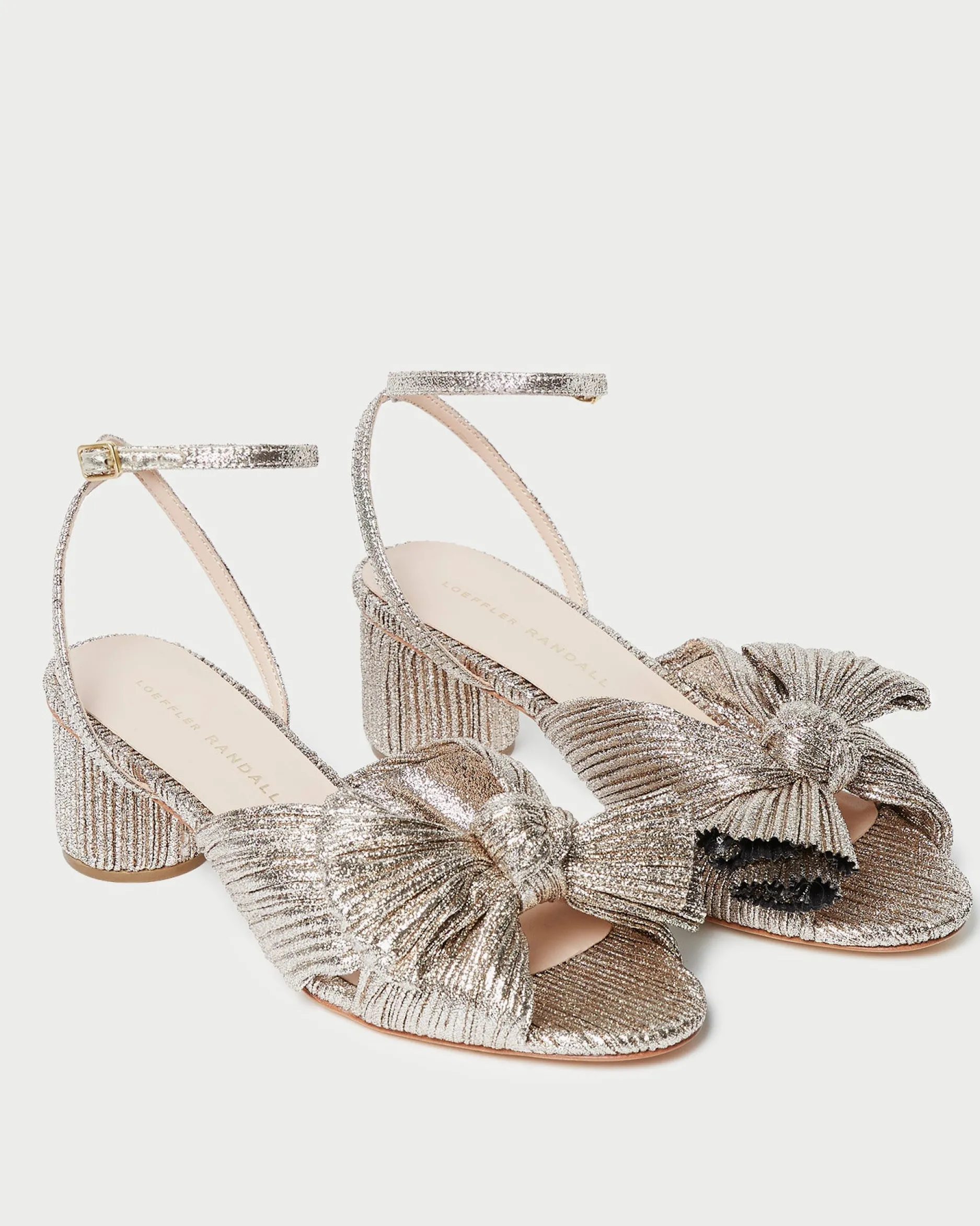 Loeffler Randall Dahlia Pleated Bow Heel