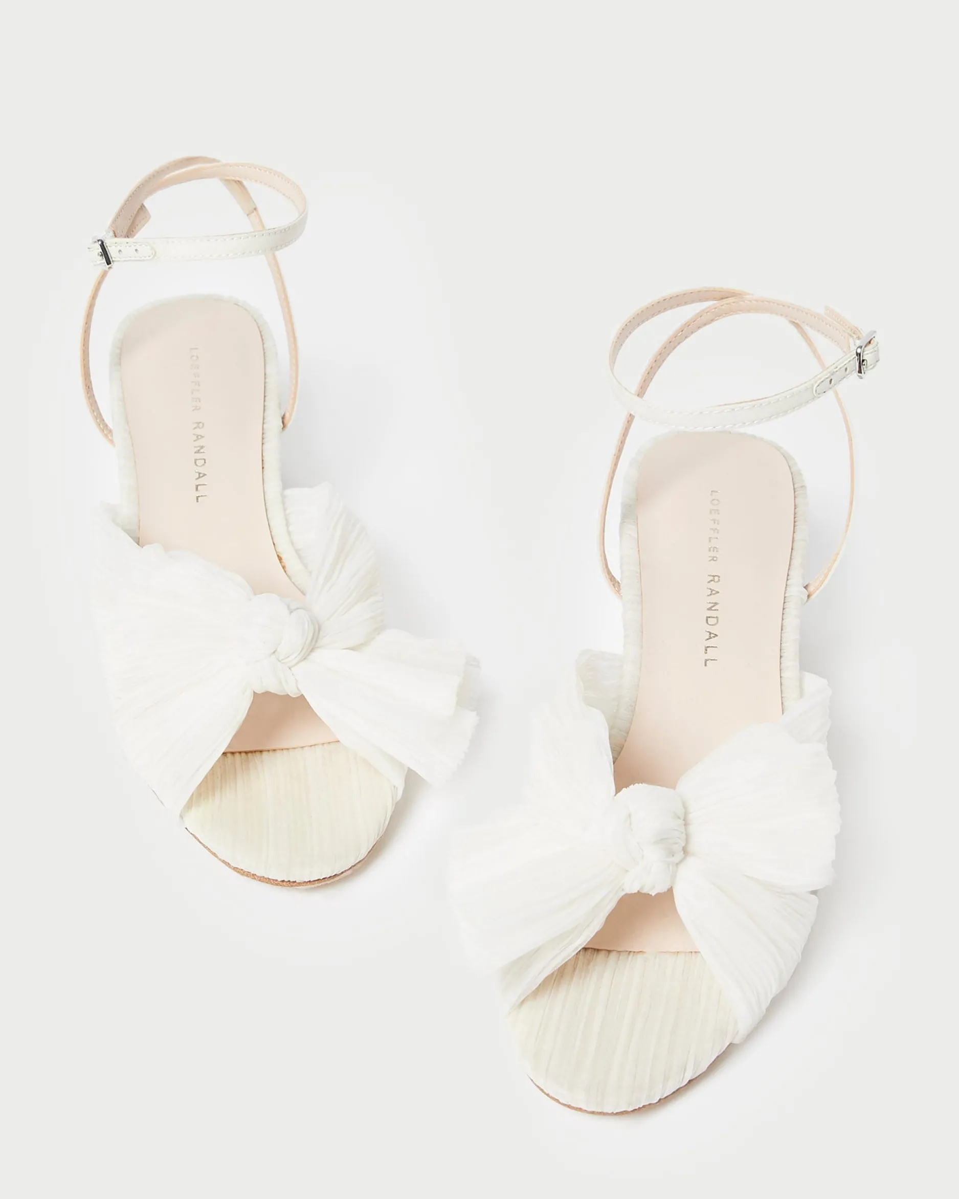 Loeffler Randall Dahlia Pleated Bow Heel