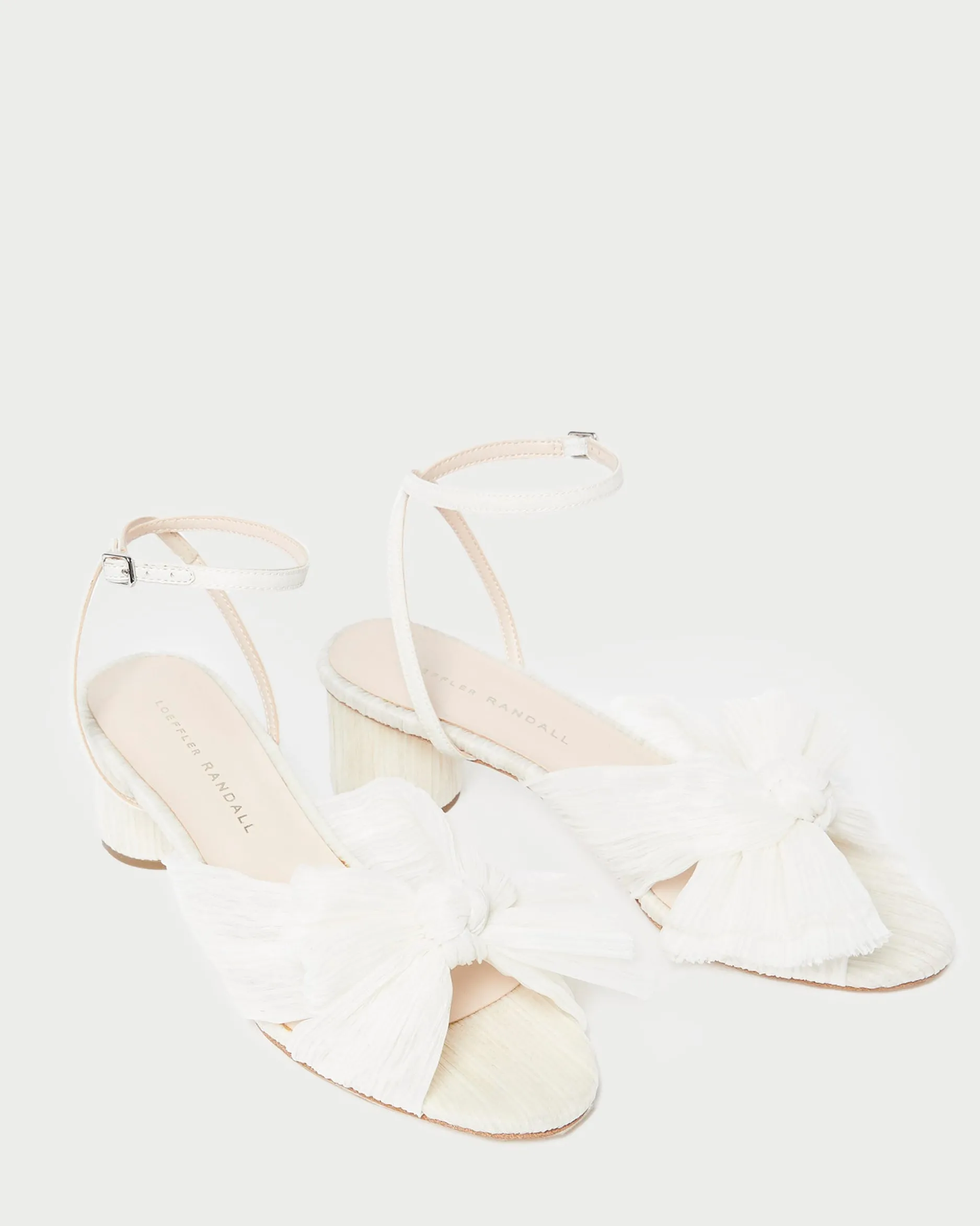 Loeffler Randall Dahlia Pleated Bow Heel
