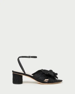 Loeffler Randall Dahlia Pearl Pleated Bow Heel