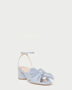Loeffler Randall Dahlia Pearl Pleated Bow Heel