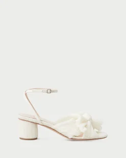 Loeffler Randall Dahlia Pleated Bow Heel