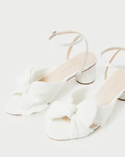 Loeffler Randall Dahlia Pleated Bow Heel