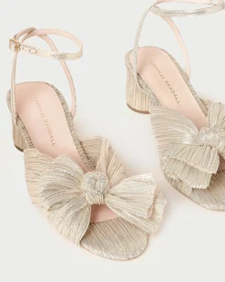 Loeffler Randall Dahlia White Lace Bow Heel