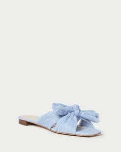 Loeffler Randall Daphne Pleated Bow Slide