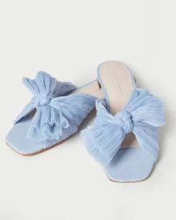 Loeffler Randall Daphne Pleated Bow Slide