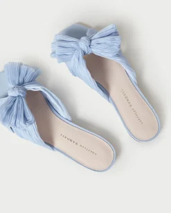 Loeffler Randall Daphne Pleated Bow Slide