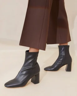 Loeffler Randall Elise Black Stretch Bootie
