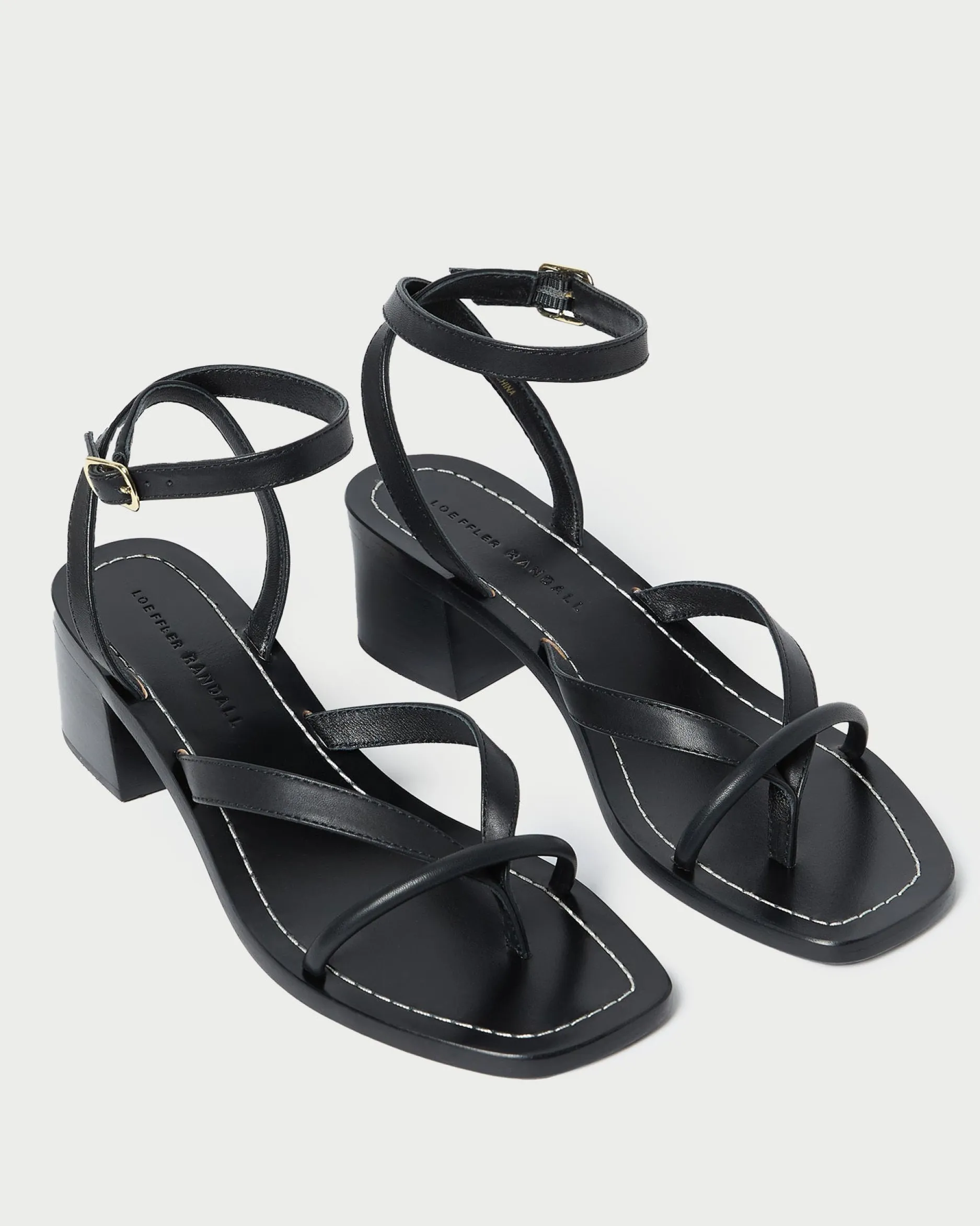 Loeffler Randall Eloise Leather Heeled Sandal