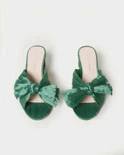 Loeffler Randall Emilia Pleated Bow Heel