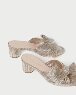 Loeffler Randall Emilia Pleated Bow Heel