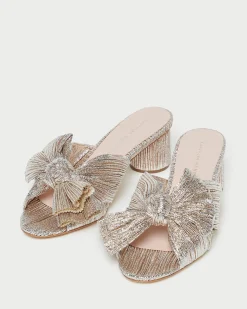 Loeffler Randall Emilia Pleated Bow Heel