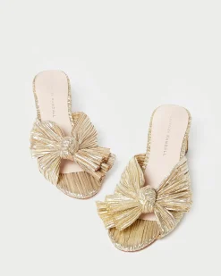 Loeffler Randall Emilia Pleated Bow Heel