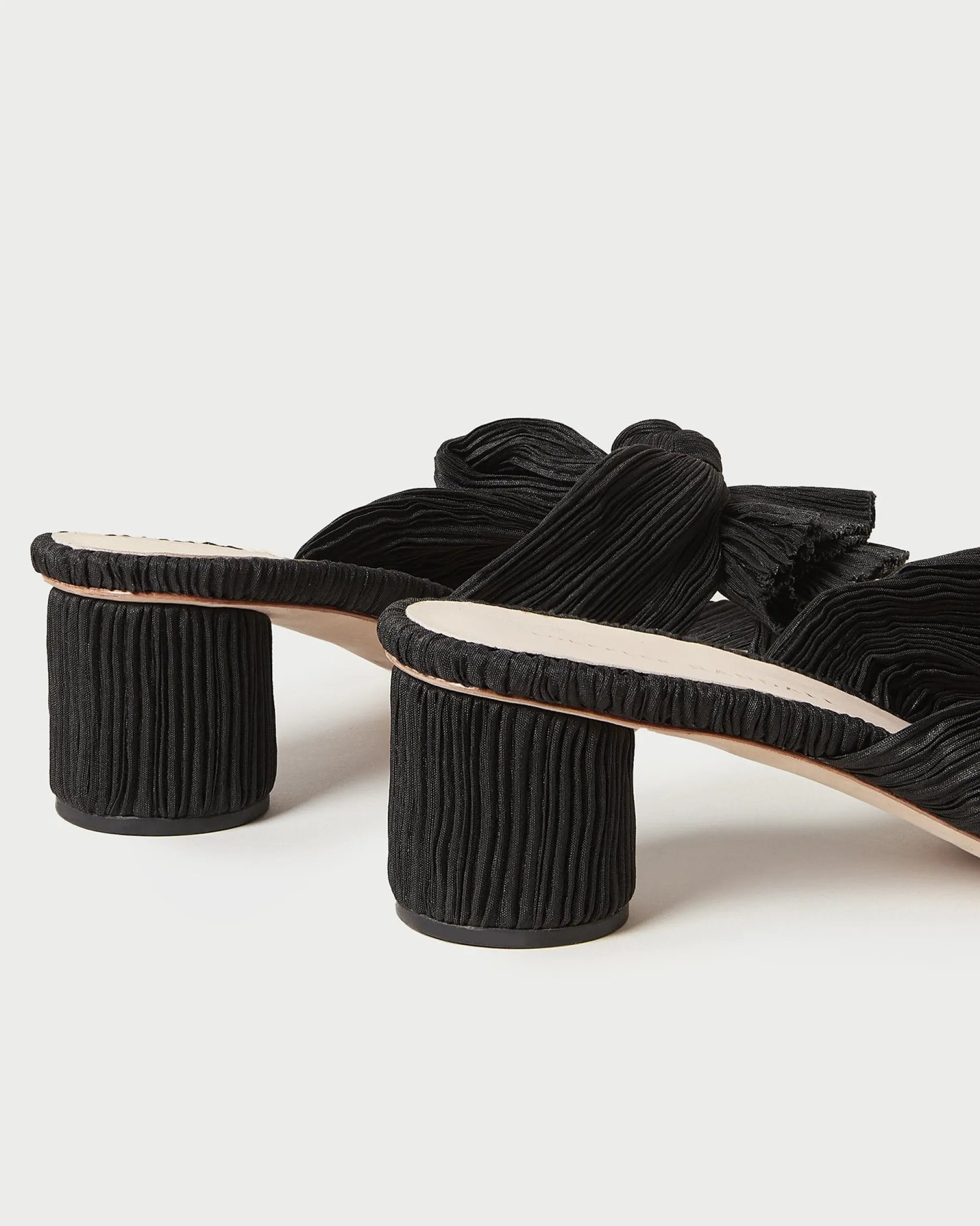 Loeffler Randall Emilia Pleated Bow Heel
