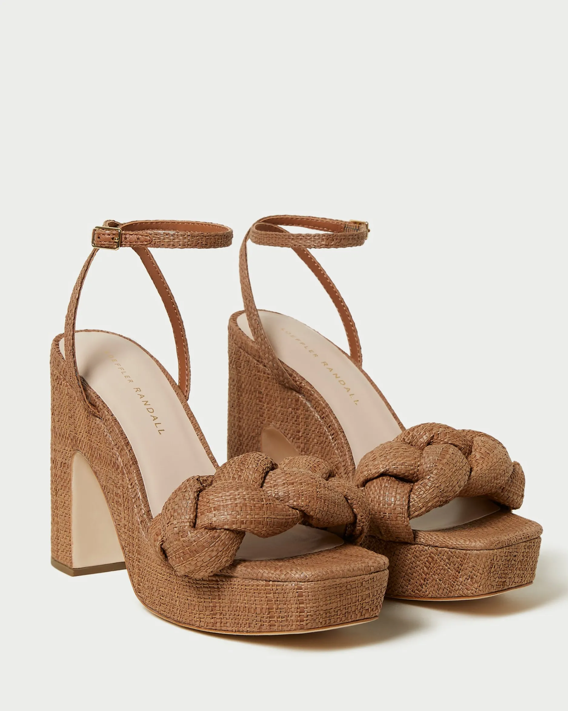Loeffler Randall Fae Denim Platform Heel