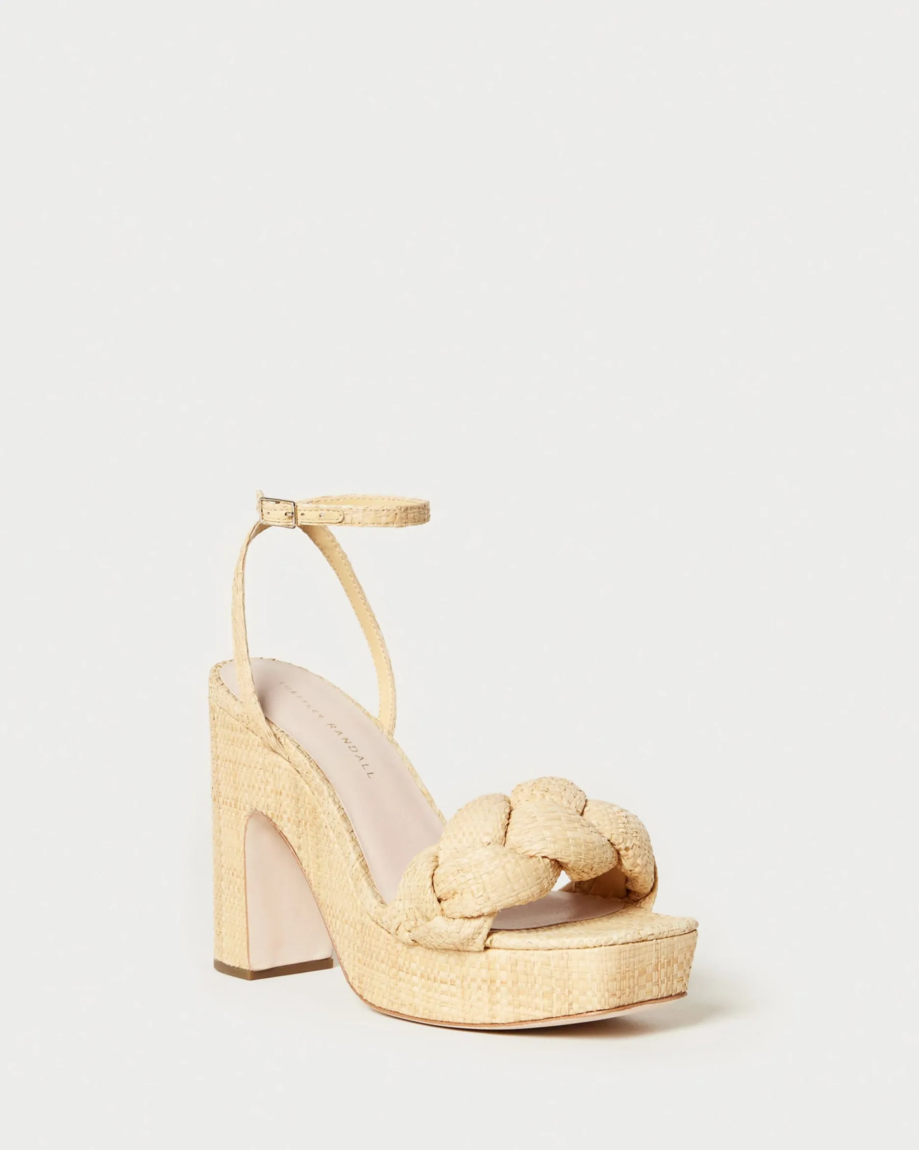Loeffler Randall Fae Denim Platform Heel