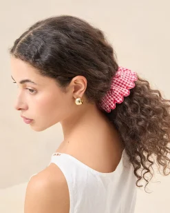 Loeffler Randall Frankie Scallop Scrunchie