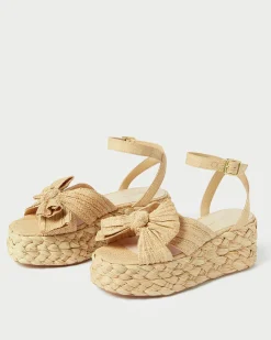 Loeffler Randall Gaby Pleated Bow Espadrille