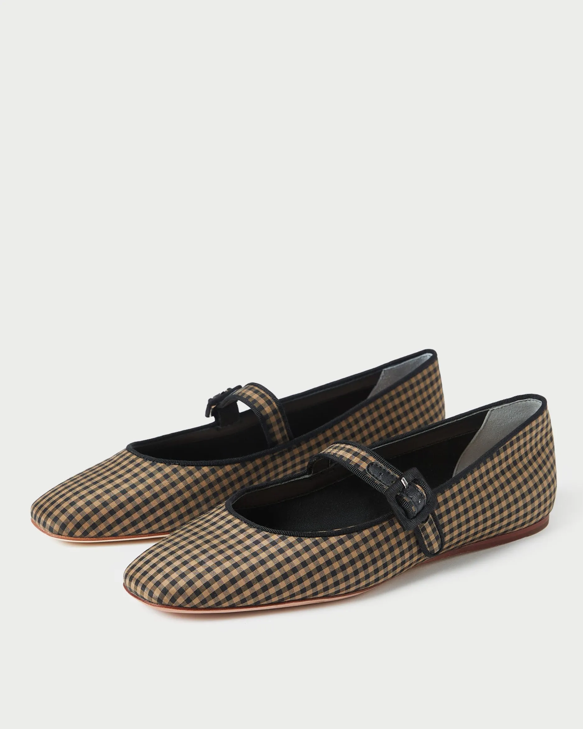 Loeffler Randall Ginger Blue Stripe Mary Jane