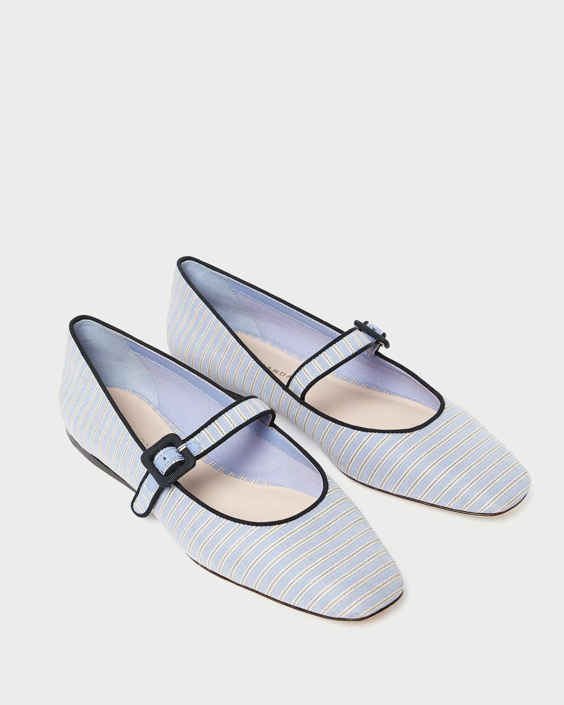 Loeffler Randall Ginger Brown Moiré Mary Jane