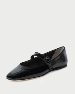 Loeffler Randall Ginger Brown Moiré Mary Jane