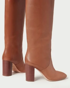 Loeffler Randall Goldy Cognac Tall Boot