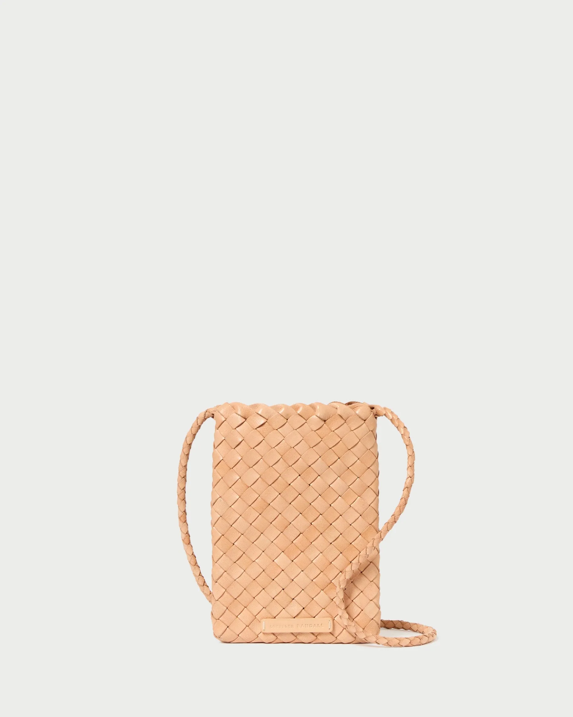 Loeffler Randall Grace Emerald Woven Crossbody