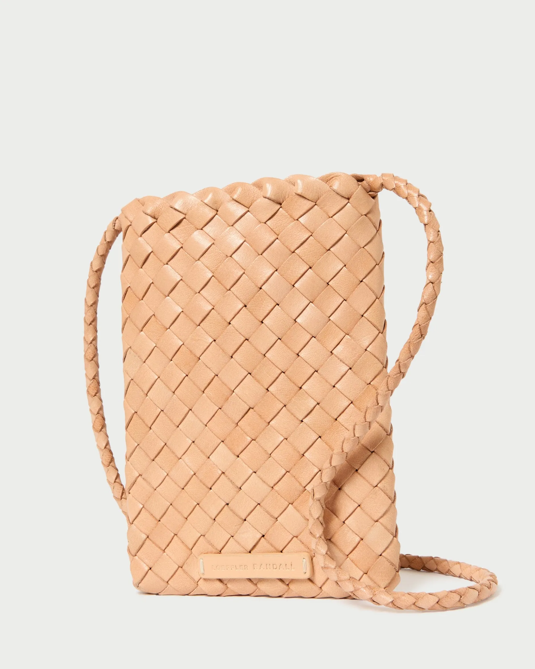 Loeffler Randall Grace Emerald Woven Crossbody