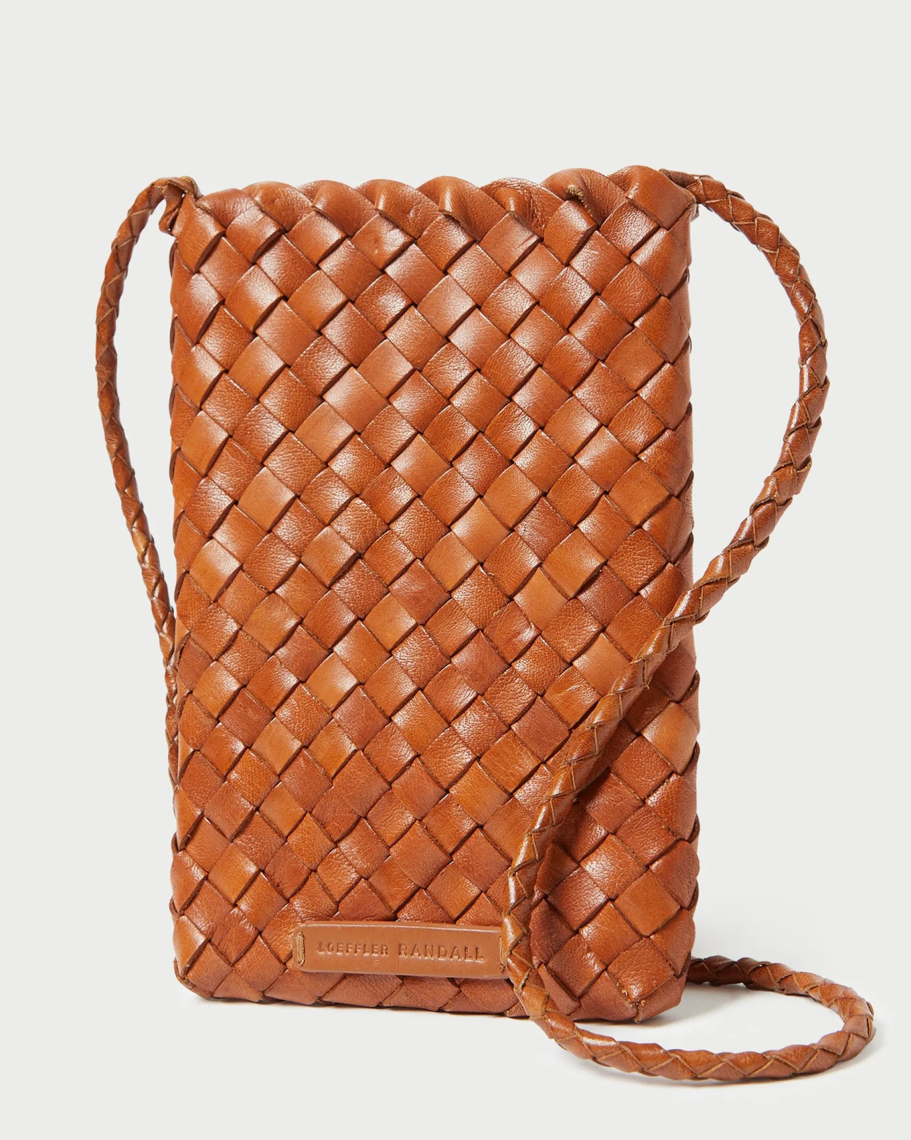 Loeffler Randall Grace Emerald Woven Crossbody
