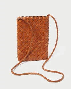 Loeffler Randall Grace Emerald Woven Crossbody