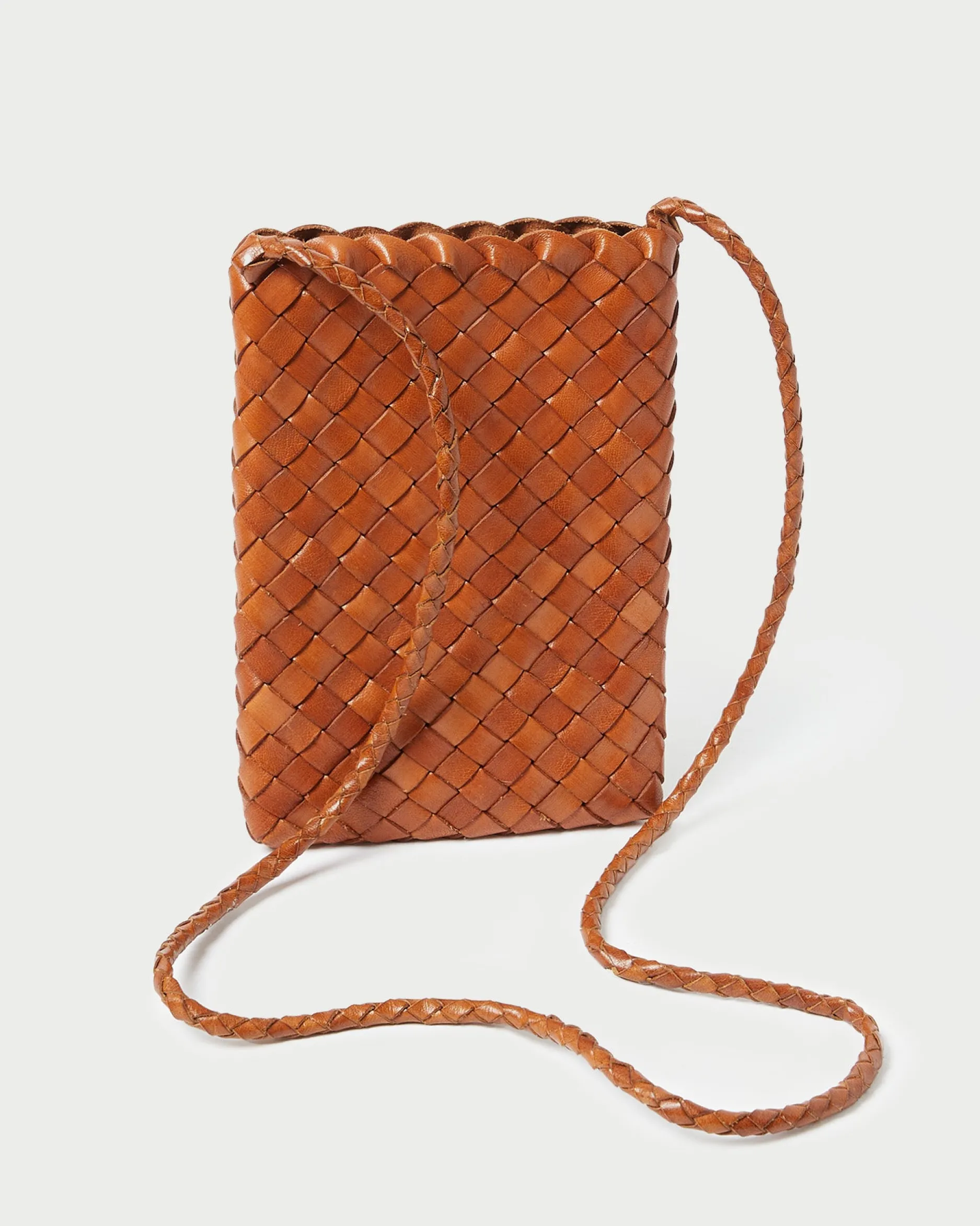 Loeffler Randall Grace Emerald Woven Crossbody