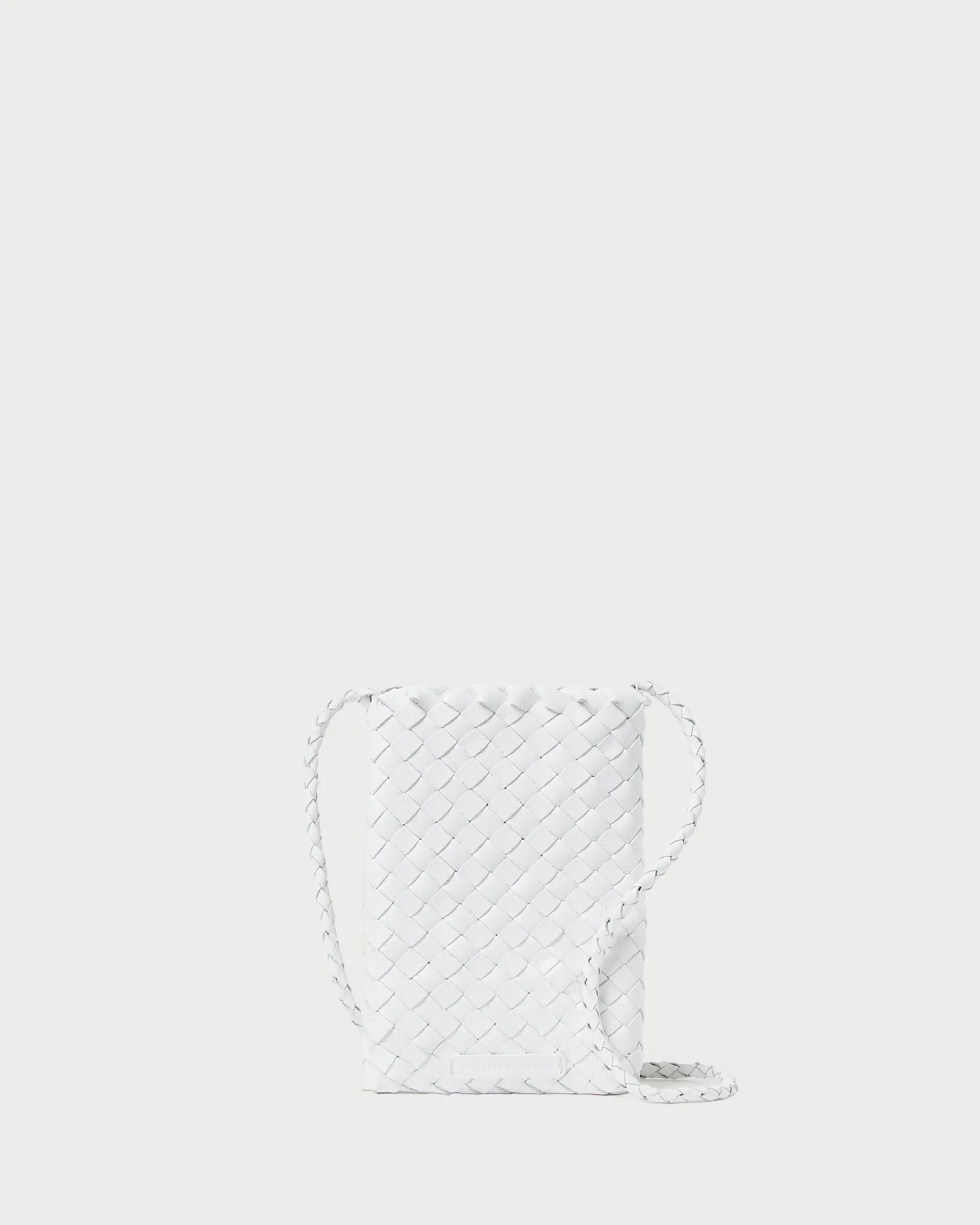Loeffler Randall Grace Emerald Woven Crossbody