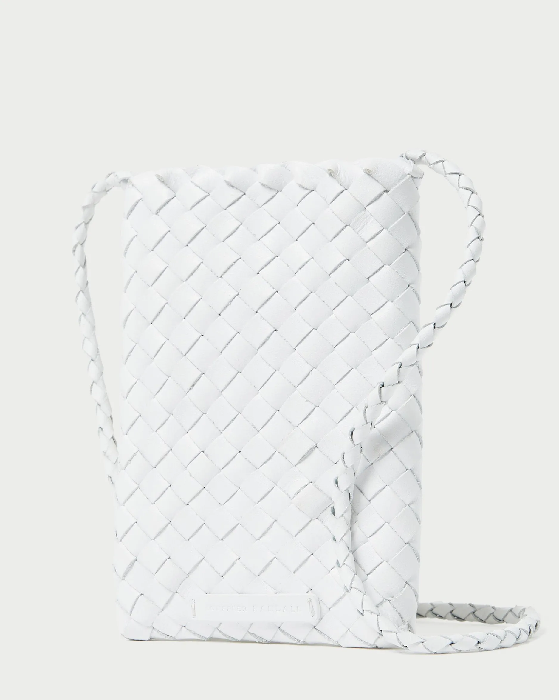 Loeffler Randall Grace Emerald Woven Crossbody
