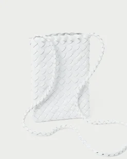 Loeffler Randall Grace Emerald Woven Crossbody