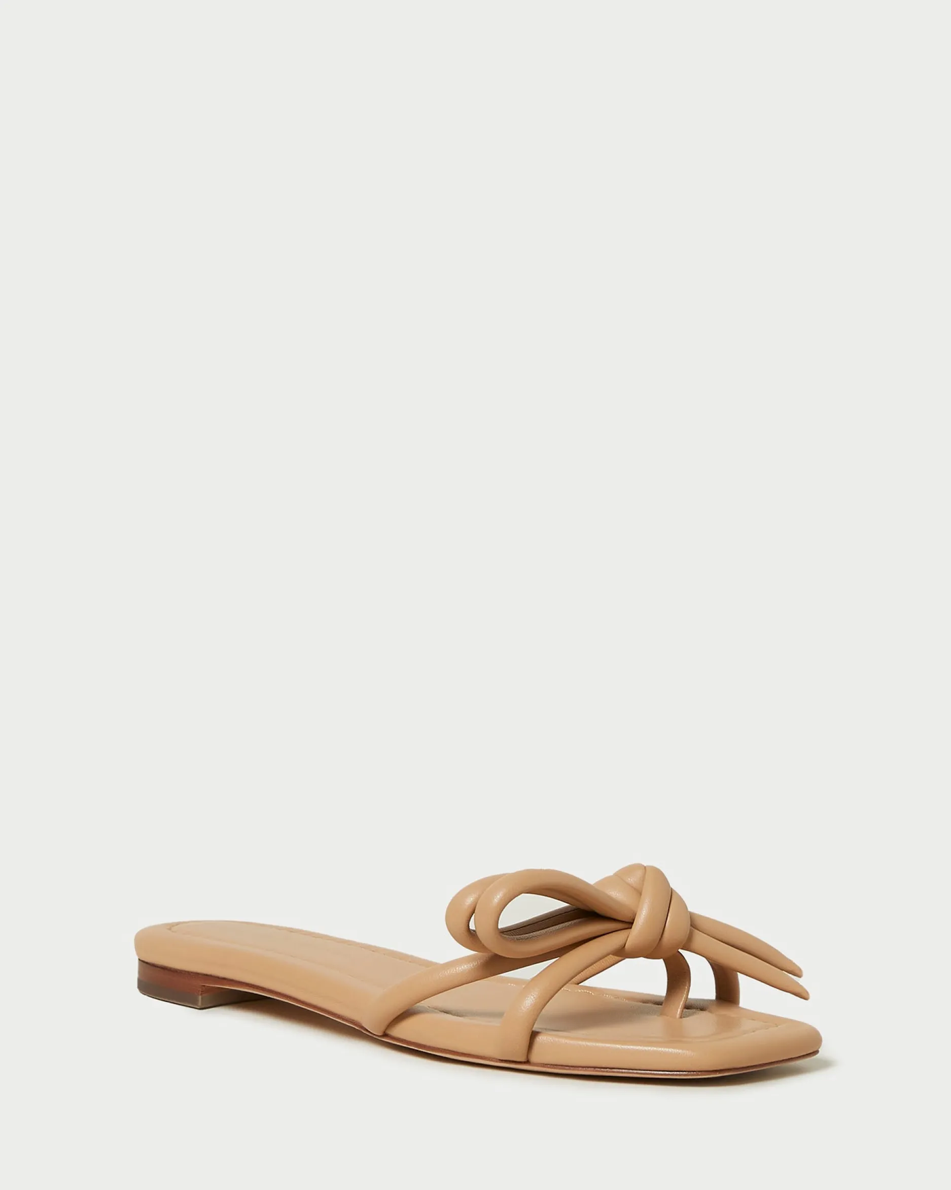 Loeffler Randall Hadley Leather Bow Sandal