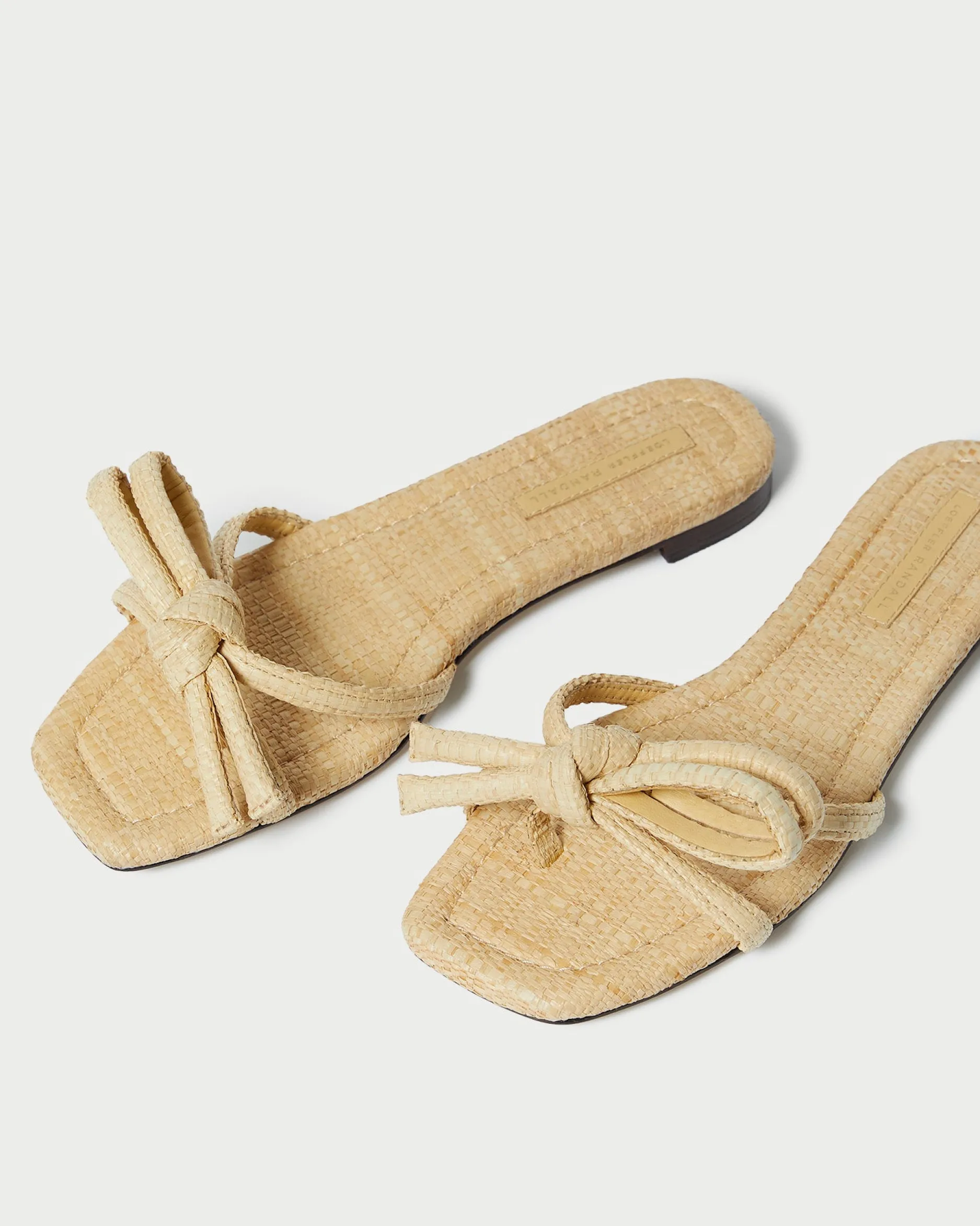 Loeffler Randall Hadley Leather Bow Sandal