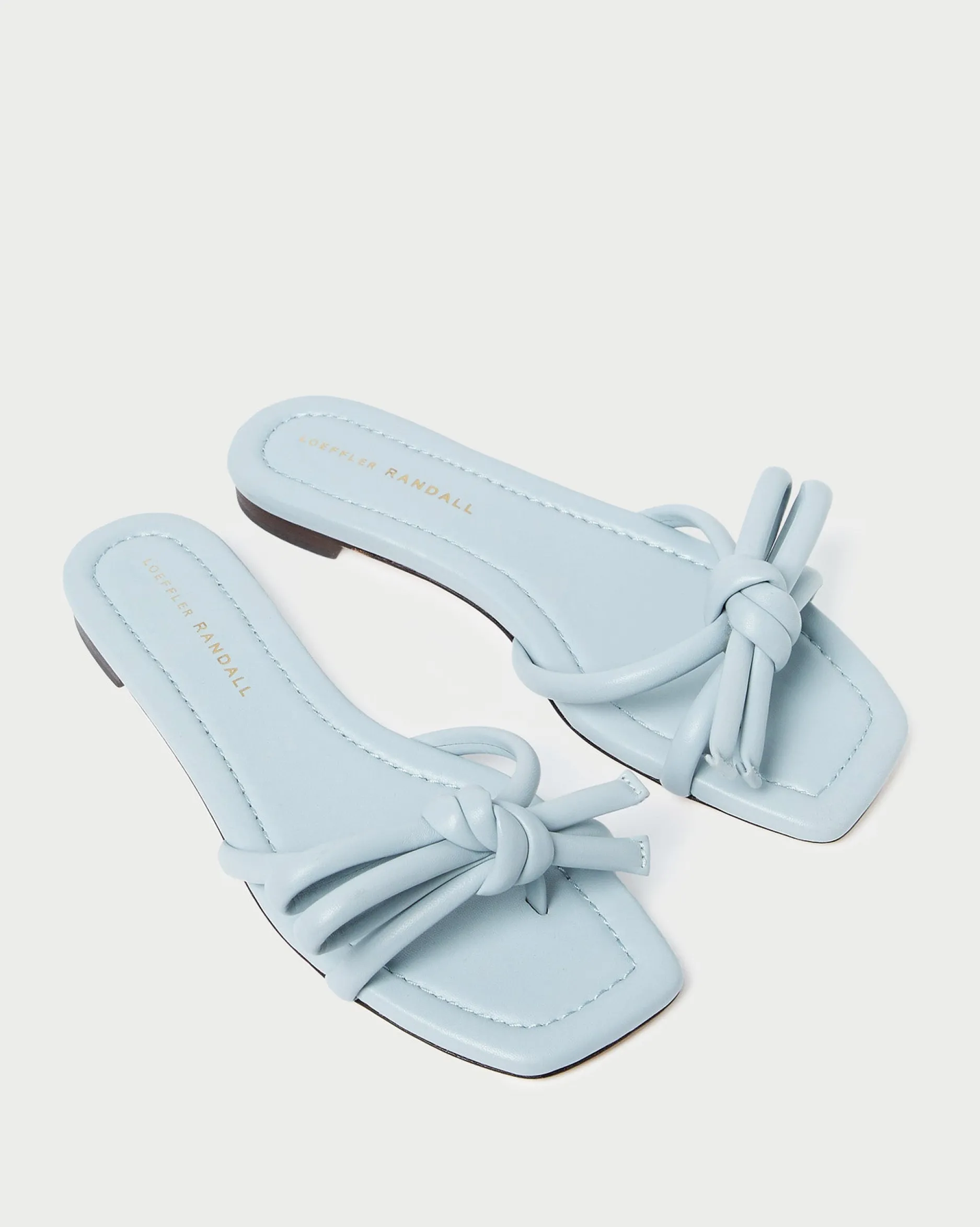 Loeffler Randall Hadley Leather Bow Sandal