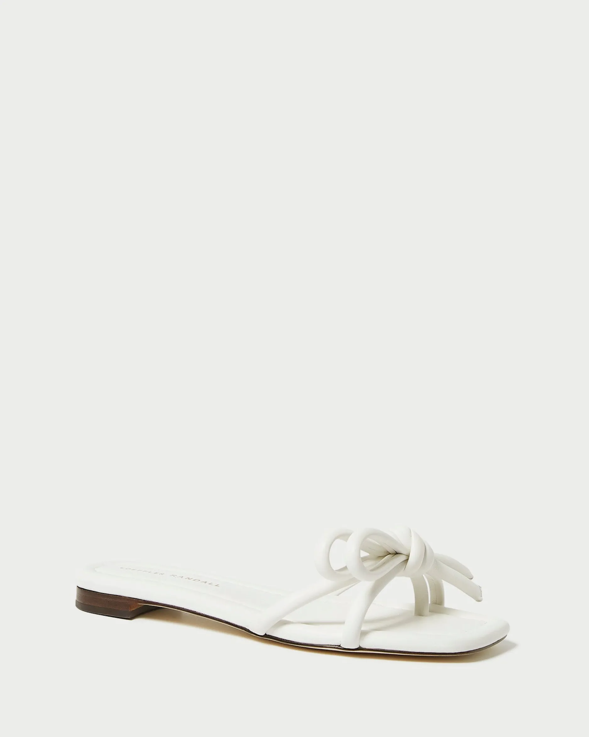 Loeffler Randall Hadley Leather Bow Sandal