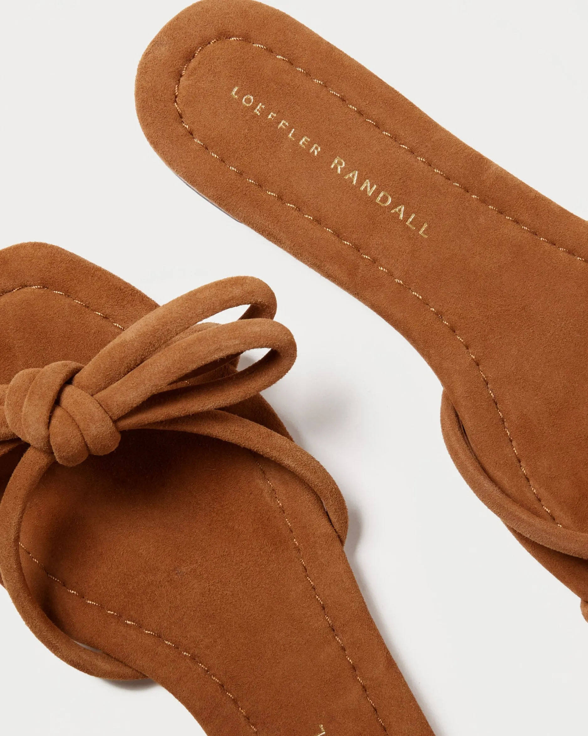 Loeffler Randall Hadley Leather Bow Sandal