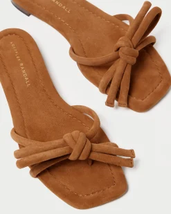 Loeffler Randall Hadley Leather Bow Sandal