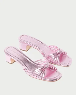 Loeffler Randall Hazel Leather Knot Mule