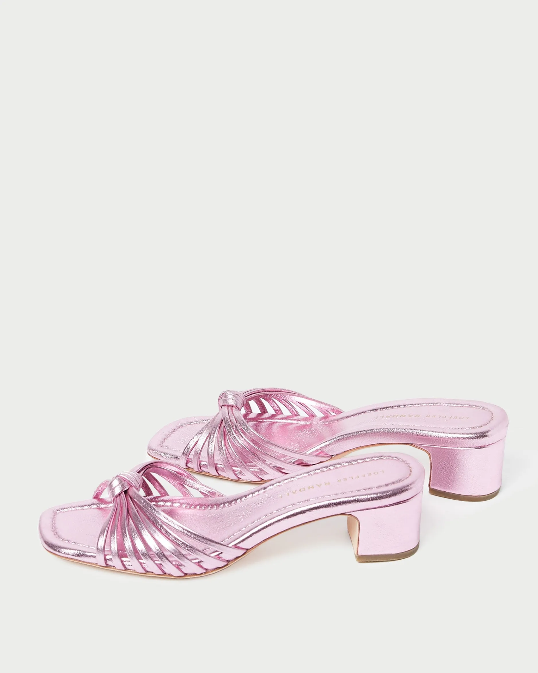 Loeffler Randall Hazel Leather Knot Mule