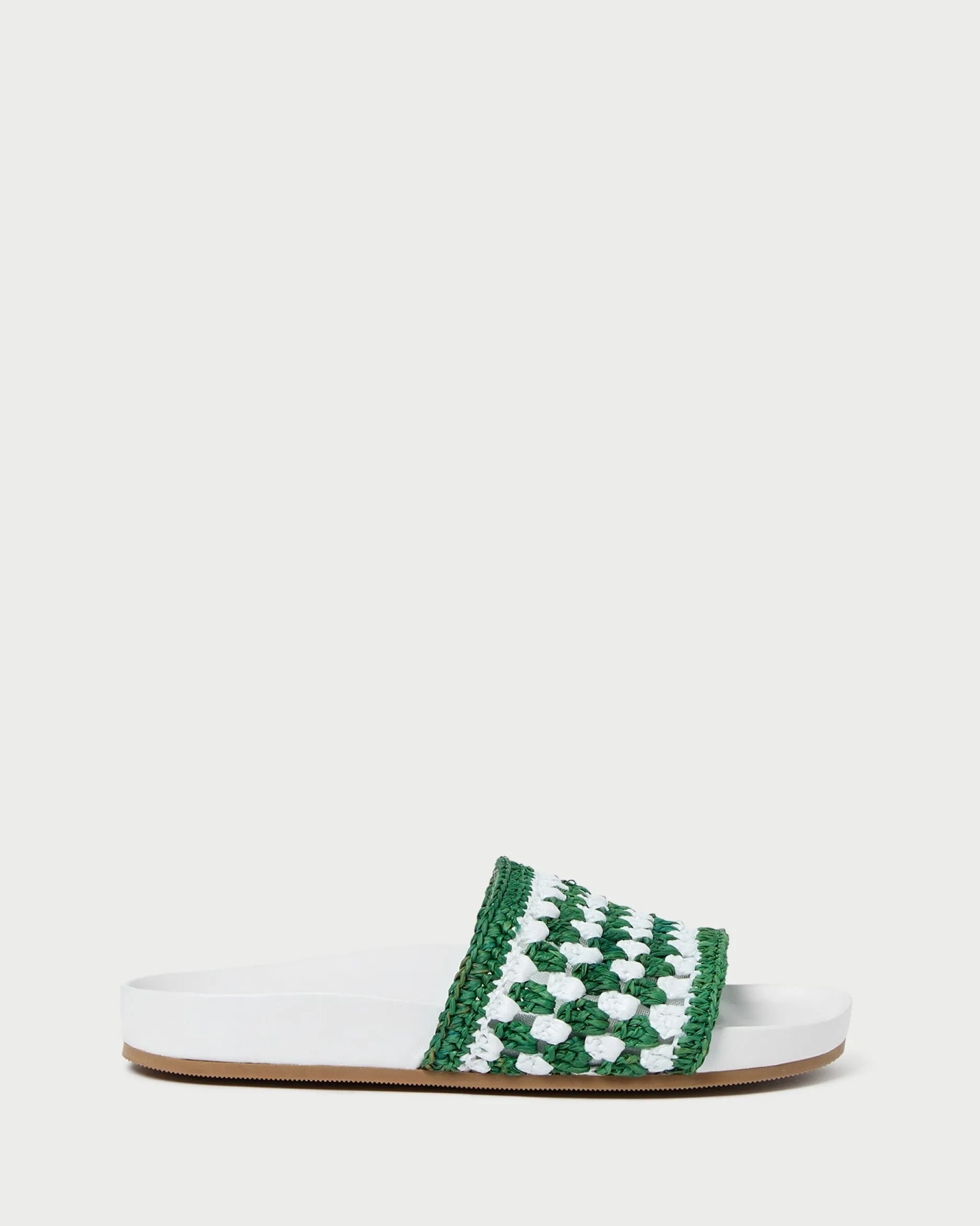 Loeffler Randall Henri Crochet Leather Sandal
