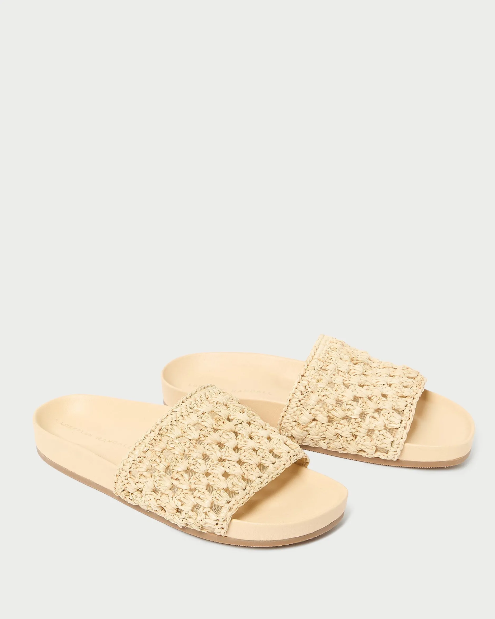 Loeffler Randall Henri Crochet Leather Sandal