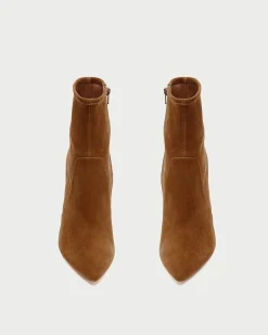Loeffler Randall Isla Suede Slim Ankle Bootie