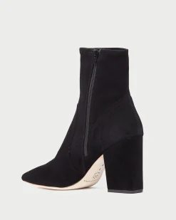 Loeffler Randall Isla Suede Slim Ankle Bootie