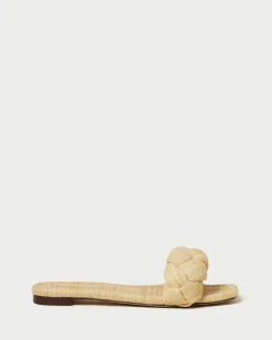 Loeffler Randall Joanna Denim Braided Sandal