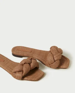 Loeffler Randall Joanna Denim Braided Sandal